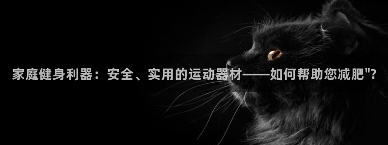意昂体育4娱乐：家庭健身利器：安全、实用的运动器材——如何帮