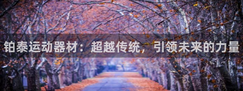 意昂体育4招商电话号码是多少啊：铂泰运动器材：超越传统，引领