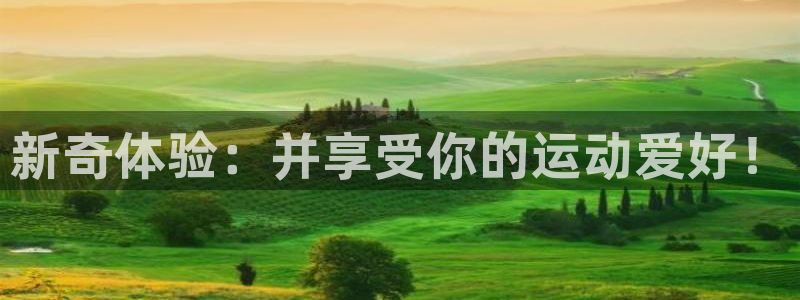 意昂体育4开户：新奇体验：并享受你的运动爱好！