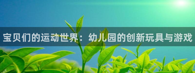 意昂集团官网：宝贝们的运动世界：幼儿园的创新玩具与游戏