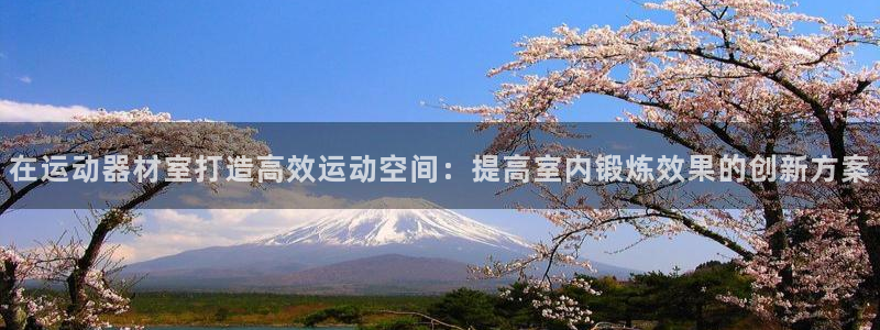 意昂体育4平台是正规平台吗：在运动器材室打造高效运动